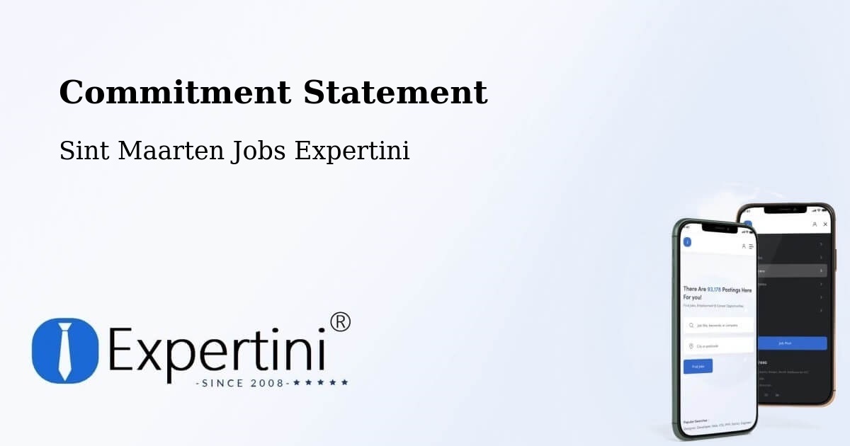 Corporate Commitment – Industrie - Sint Maarten Jobs Expertini